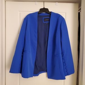 Eloquii Blue Statement Blazer